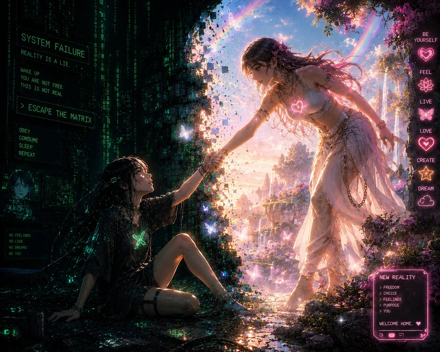 Transformación: de la matrix a una nueva realidad